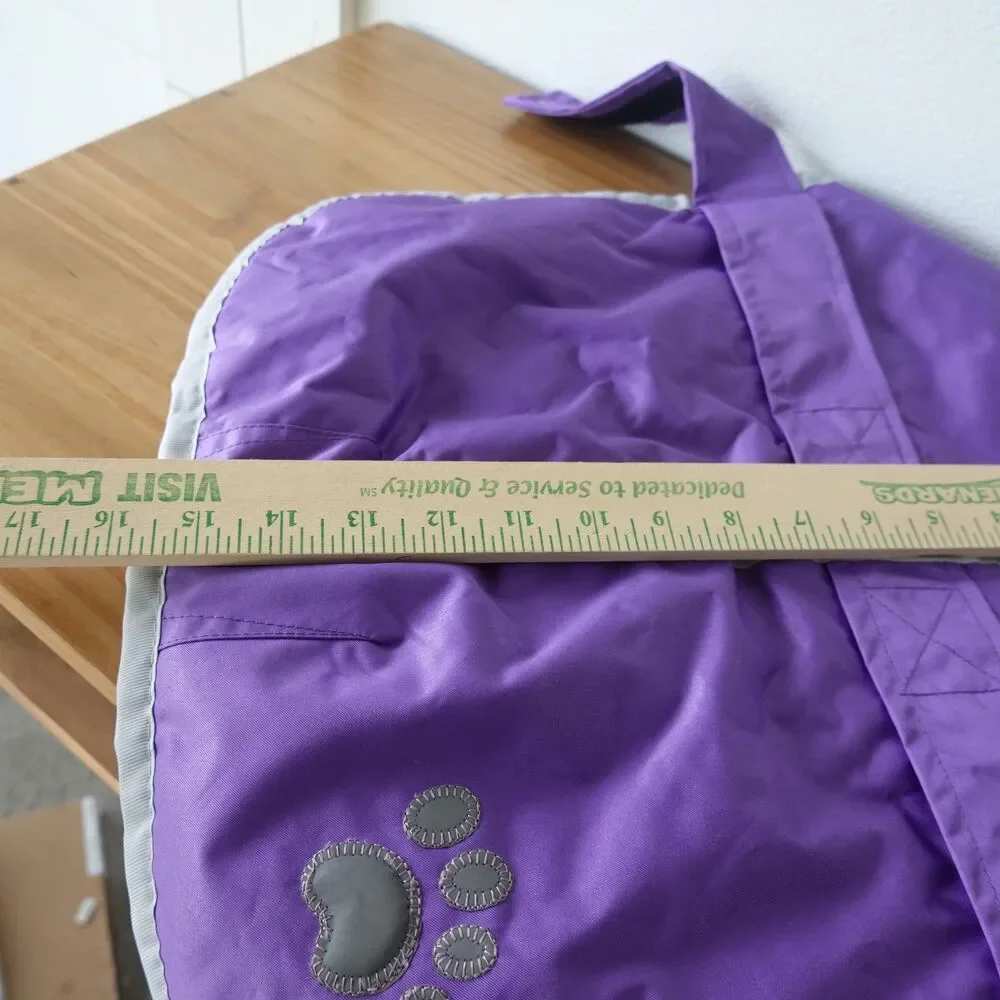 Purple Zack & Zoey Reversible Nor’easter Blanket Coat Jacket Size M